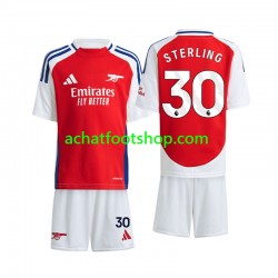 Maillot Arsenal Sterling 30 Domicile Tenue pour Enfant 2024-2025 Manche Courte Maillot Arsenal Sterling 30 Domicile Tenue pour Enfant 2024-2025 Manche Courte