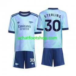 Maillot Arsenal Sterling 30 3ème Tenue pour Enfant 2024-2025 Manche Courte Maillot Arsenal Sterling 30 3ème Tenue pour Enfant 2024-2025 Manche Courte