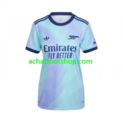 Maillot Arsenal 3ème Tenue pour Femme 2024-2025 Manche Courte