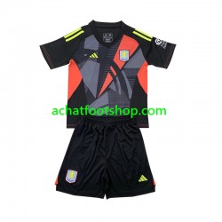 Maillot Aston Villa Gardien Extérieur Tenue pour Enfant 2024-2025 Manche Courte