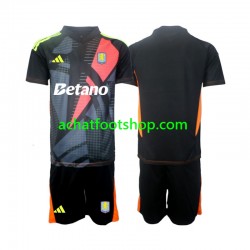 Maillot Aston Villa Gardien Domicile Tenue pour Enfant 2024-2025 Manche Courte