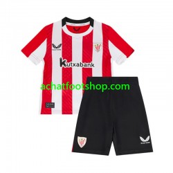Maillot Athletic Bilbao Domicile Tenue pour Enfant 2024-2025 Manche Courte Maillot Athletic Bilbao Domicile Tenue pour Enfant 2024-2025 Manche Courte