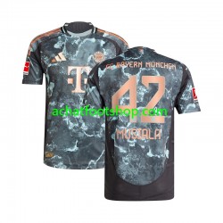 Maillot Bayern Munich Jamal Musiala 42 Extérieur Tenue pour Homme 2024-2025 Manche Courte