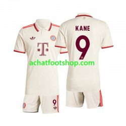 Maillot Bayern Munich Kane 9 3ème Tenue pour Enfant 2024-2025 Manche Courte