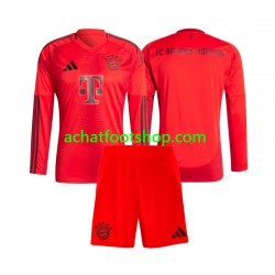 Maillot Bayern Munich Domicile Tenue pour Enfant 2024-2025 Manche Longue Maillot Bayern Munich Domicile Tenue pour Enfant 2024-2025 Manche Longue