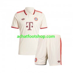 Maillot Bayern Munich 3ème Tenue pour Enfant 2024-2025 Manche Courte Maillot Bayern Munich 3ème Tenue pour Enfant 2024-2025 Manche Courte
