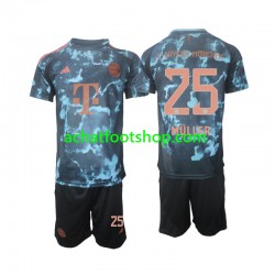 Maillot Bayern Munich Muller 25 Extérieur Tenue pour Enfant 2024-2025 Manche Courte Maillot Bayern Munich Muller 25 Extérieur Tenue pour Enfant 2024-2025 Manche Courte