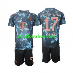 Maillot Bayern Munich Olise 17 Extérieur Tenue pour Enfant 2024-2025 Manche Courte Maillot Bayern Munich Olise 17 Extérieur Tenue pour Enfant 2024-2025 Manche Courte