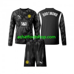 Maillot Borussia Dortmund Gardien 4ème Tenue pour Enfant 2024-2025 Manche Longue