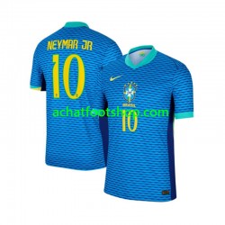 Maillot Brésil Neymar JR 10 Extérieur Tenue pour Homme 2024 Manche Courte Maillot Brésil Neymar JR 10 Extérieur Tenue pour Homme 2024 Manche Courte