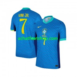 Maillot Brésil Vinicius Junior 7 Extérieur Tenue pour Homme 2024 Manche Courte Maillot Brésil Vinicius Junior 7 Extérieur Tenue pour Homme 2024 Manche Courte