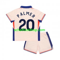 Maillot Chelsea Cole Palmer 20 Extérieur Tenue pour Enfant 2024-2025 Manche Courte