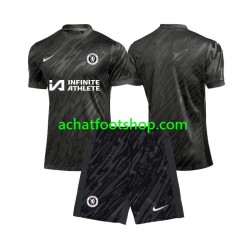 Maillot Chelsea Gardien Extérieur Tenue pour Enfant 2024-2025 Manche Courte Maillot Chelsea Gardien Extérieur Tenue pour Enfant 2024-2025 Manche Courte