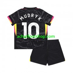 Maillot Chelsea Mychajlo Mudryk 10 3ème Tenue pour Enfant 2024-2025 Manche Courte