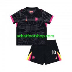 Maillot Chelsea Mychajlo Mudryk 10 3ème Tenue pour Enfant 2024-2025 Manche Courte