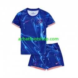 Maillot Chelsea Noni Madueke 11 Domicile Tenue pour Enfant 2024-2025 Manche Courte