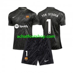 Maillot FC Barcelone Ter Stegen 1 Gardien 3ème Tenue pour Enfant 2024-2025 Manche Courte