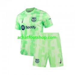 Maillot FC Barcelone 3ème Tenue pour Enfant 2024-2025 Manche Courte