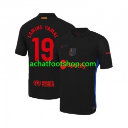 Maillot FC Barcelone LAMINE YAMAL 19 Extérieur Tenue pour Homme 2024-2025 Manche Courte