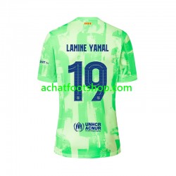 Maillot FC Barcelone LAMINE YAMAL 19 UCL Font 3ème Tenue pour Homme 2024-2025 Manche Courte