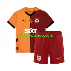 Maillot Galatasaray Domicile Tenue pour Enfant 2024-2025 Manche Courte