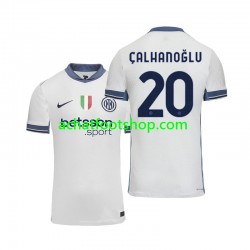 Maillot Inter Milan Hakan Calhanoglu 20 Extérieur Tenue pour Homme 2024-2025 Manche Courte