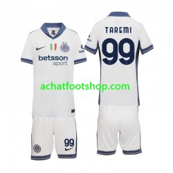 Maillot Inter Milan Mehdi Taremi 99 Extérieur Tenue pour Enfant 2024-2025 Manche Courte