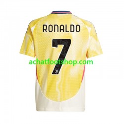 Maillot Juventus Cristiano Ronaldo 7 Extérieur Tenue pour Homme 2024-2025 Manche Courte
