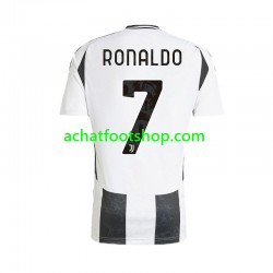 Maillot Juventus Cristiano Ronaldo 7 Domicile Tenue pour Homme 2024-2025 Manche Courte