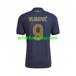 Maillot Juventus Vlahovic 9 3ème Tenue pour Homme 2024-2025 Manche Courte Maillot Juventus Vlahovic 9 3ème Tenue pour Homme 2024-2025 Manche Courte