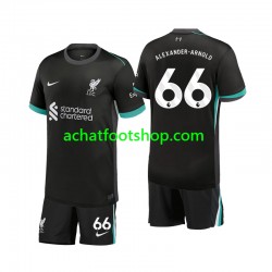 Maillot Liverpool Alexander-Arnold 66 Extérieur Tenue pour Enfant 2024-2025 Manche Courte