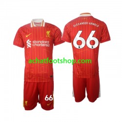 Maillot Liverpool Alexander-Arnold 66 Domicile Tenue pour Enfant 2024-2025 Manche Courte