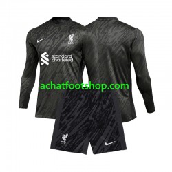 Maillot Liverpool Gardien Domicile Tenue pour Enfant 2024-2025 Manche Longue Maillot Liverpool Gardien Domicile Tenue pour Enfant 2024-2025 Manche Longue