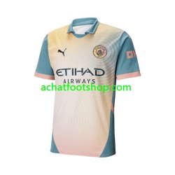 Maillot Manchester City 4ème Tenue pour Homme 2024-2025 Manche Courte