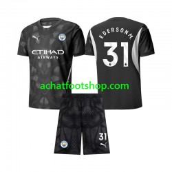 Maillot Manchester City Ederson Moraes 31 Gardien 4ème Tenue pour Enfant 2024-2025 Manche Courte Maillot Manchester City Ederson Moraes 31 Gardien 4ème Tenue pour Enfant 2024-2025 Manche Courte