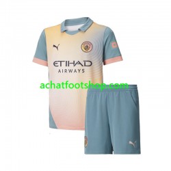 Maillot Manchester City 4ème Tenue pour Enfant 2024-2025 Manche Courte Maillot Manchester City 4ème Tenue pour Enfant 2024-2025 Manche Courte