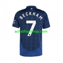Maillot Manchester United Beckham 7 Extérieur Tenue pour Homme 2024-2025 Manche Courte