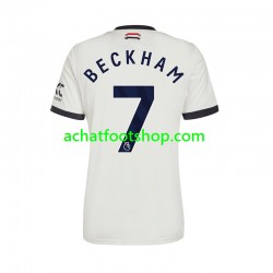 Maillot Manchester United Beckham 7 3ème Tenue pour Homme 2024-2025 Manche Courte