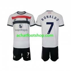 Maillot Manchester United Cristiano Ronaldo 7 3ème Tenue pour Enfant 2024-2025 Manche Courte
