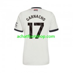 Maillot Manchester United GARNACHO 17 3ème Tenue pour Homme 2024-2025 Manche Courte