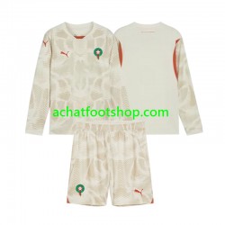 Maillot Maroc Gardien Extérieur Tenue pour Enfant 2024 Manche Longue Maillot Maroc Gardien Extérieur Tenue pour Enfant 2024 Manche Longue