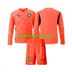 Maillot Maroc Gardien Domicile Tenue pour Enfant 2024 Manche Longue Maillot Maroc Gardien Domicile Tenue pour Enfant 2024 Manche Longue