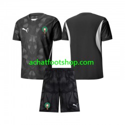 Maillot Maroc Gardien 3ème Tenue pour Enfant 2024 Manche Courte Maillot Maroc Gardien 3ème Tenue pour Enfant 2024 Manche Courte
