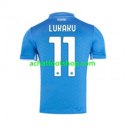 Maillot Naples Lukaku 11 Domicile Tenue pour Homme 2024-2025 Manche Courte