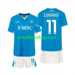 Maillot Naples Lukaku 11 Domicile Tenue pour Enfant 2024-2025 Manche Courte Maillot Naples Lukaku 11 Domicile Tenue pour Enfant 2024-2025 Manche Courte