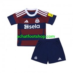 Maillot Newcastle United Extérieur Tenue pour Enfant 2024-2025 Manche Courte