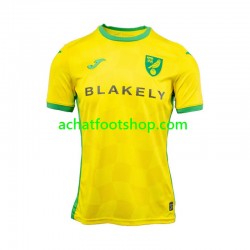 Maillot Norwich City Domicile Tenue pour Homme 2024-2025 Manche Courte Maillot Norwich City Domicile Tenue pour Homme 2024-2025 Manche Courte