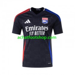 Maillot Olympique Lyonnais Extérieur Tenue pour Homme 2024-2025 Manche Courte