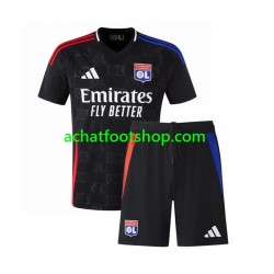 Maillot Olympique Lyonnais Extérieur Tenue pour Enfant 2024-2025 Manche Courte
