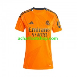 Maillot Real Madrid Extérieur Tenue pour Femme 2024-2025 Manche Courte